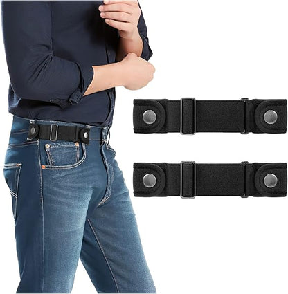 TactiLoop™ No-Buckle Stretch Belt – Adjustable Comfort Fit for Men & Women